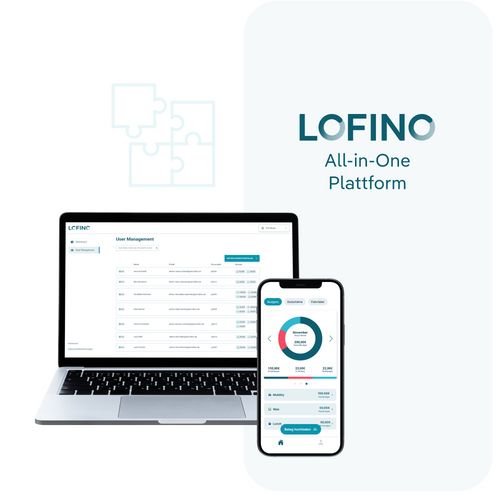 LOFINO Plattform bestehend aus Arbeitgeberportal und Mitarbeiter-App