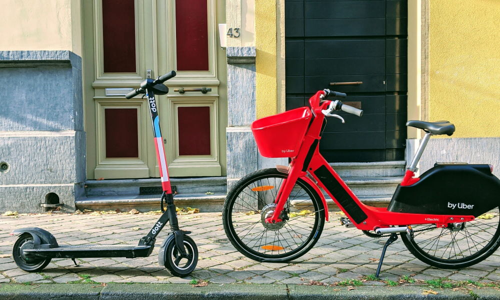 Sharingdienste im Mobilitätsbudget nutzen