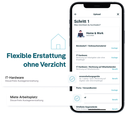 steuerfreie Auslagenerstattung fürs Homeoffice