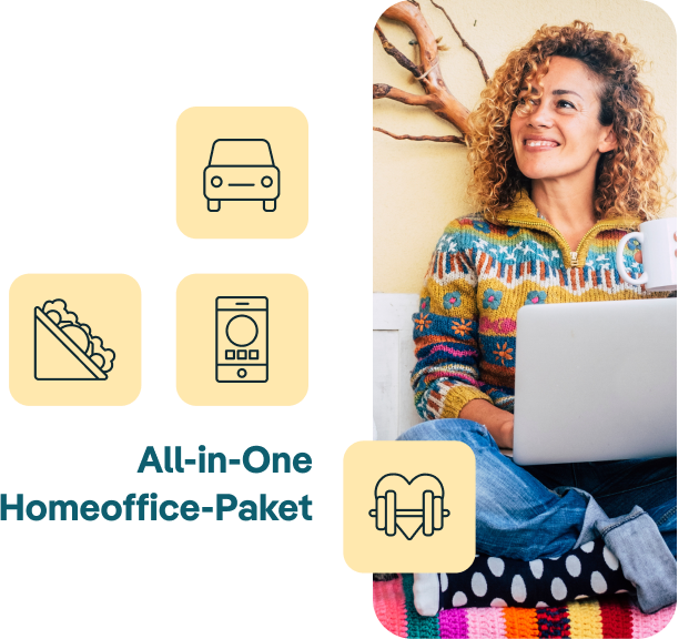 erweiterbar zum flexiblen Homeoffice-Budget mit allen Benefits
