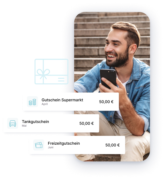 flexible Gutscheine für Mitarbeitende