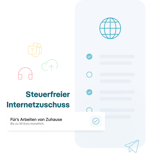 Zuschuss zu den Internetkosten durch den Arbeitgeber