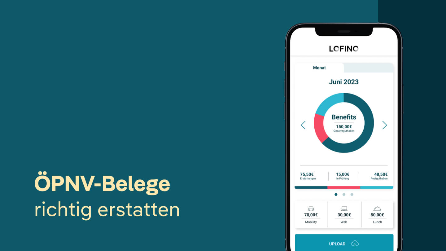 LOFINO: ÖPNV-Belege erfassen